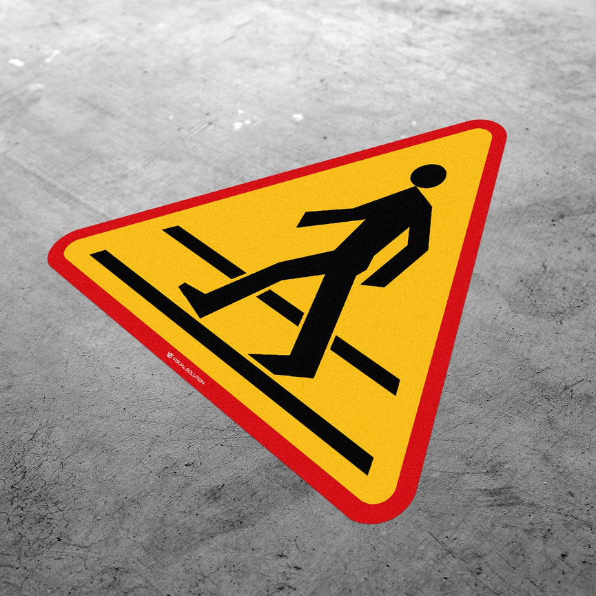 Naklejka Podłogowa BHP: "Przejście dla Pieszych" (A-16)