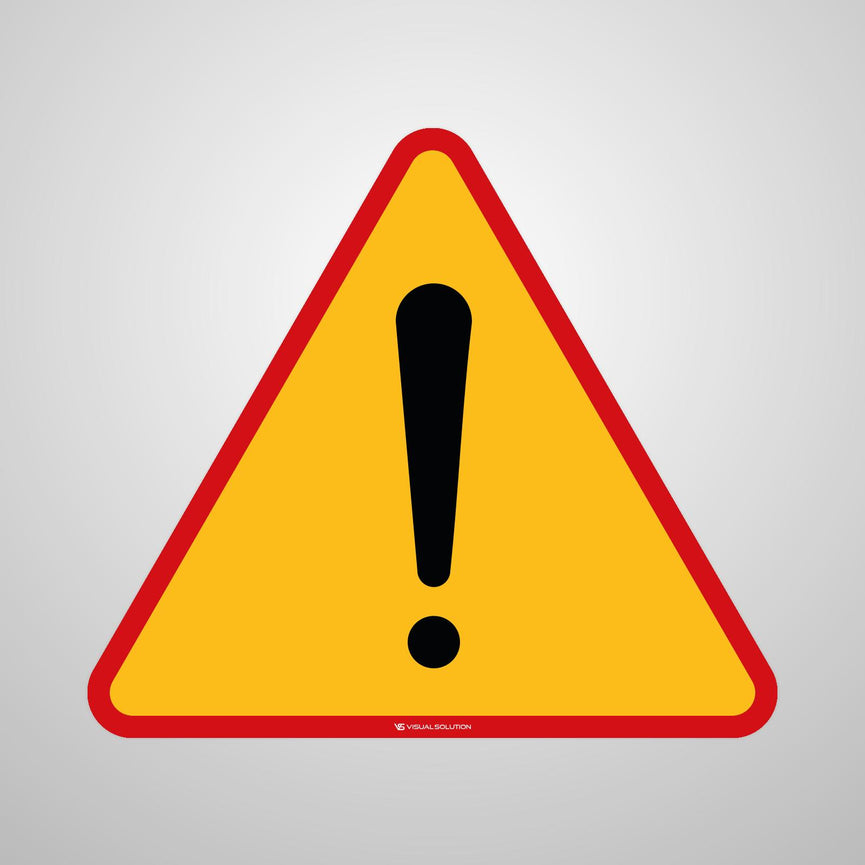 Naklejka Podłogowa BHP: „Inne niebezpieczeństwo” (A-30)