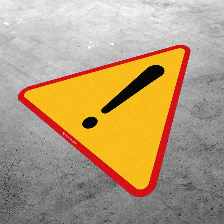 Naklejka Podłogowa BHP: „Inne niebezpieczeństwo” (A-30)