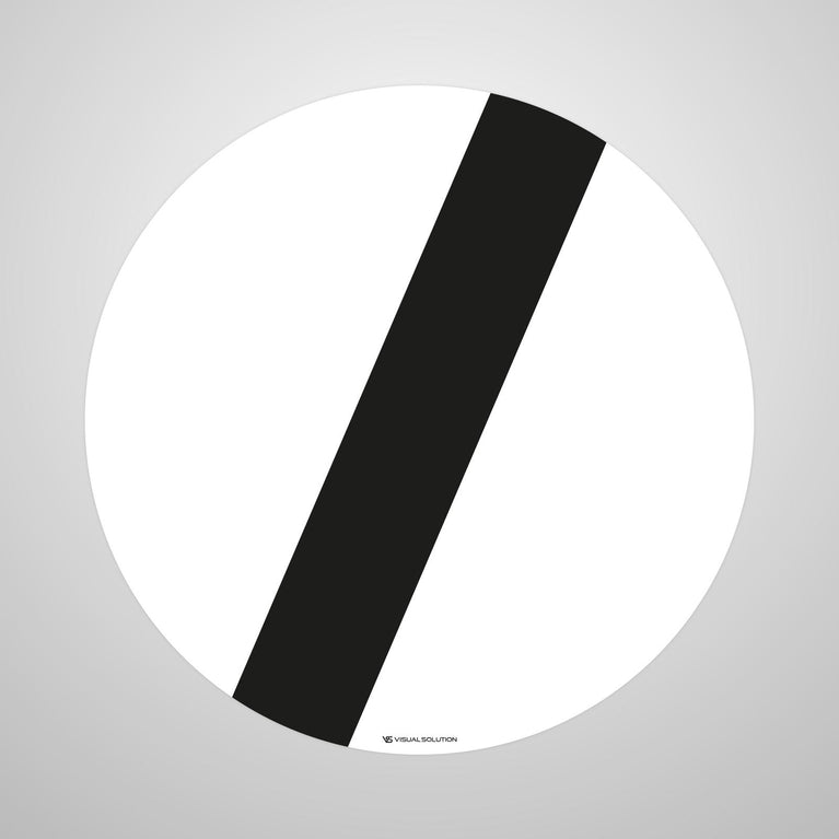 Naklejka Podłogowa BHP: "Koniec zakazów" (B-42)