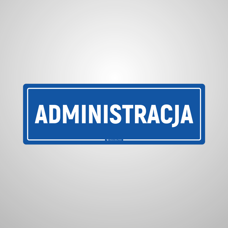 Naklejka na Drzwi: Administracja