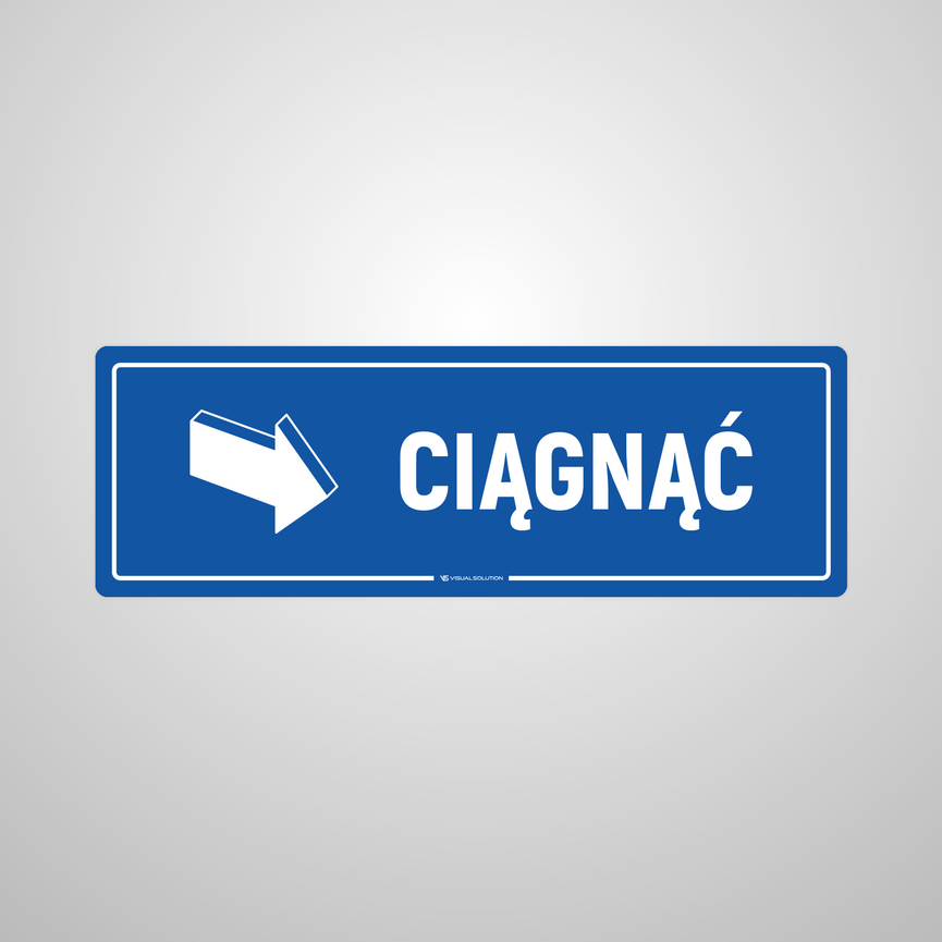 Tabliczka na Drzwi: Ciągnąć