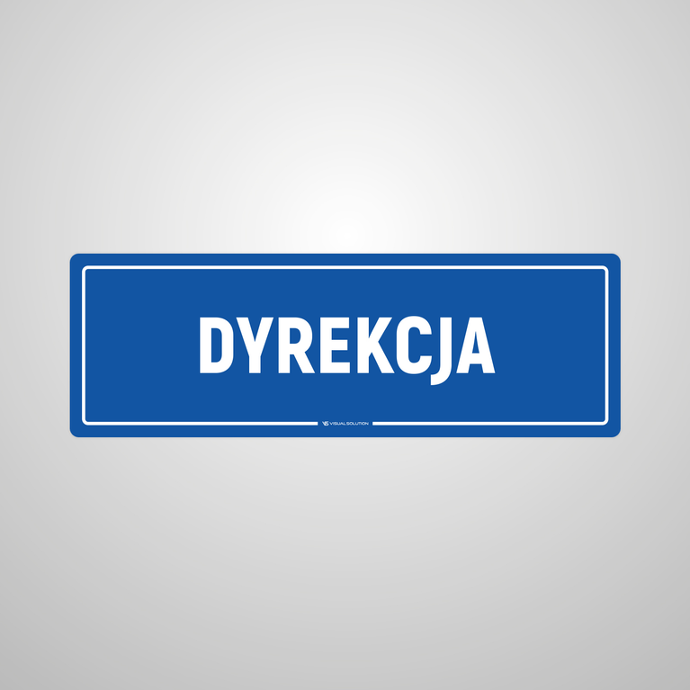 Naklejka na Drzwi: Dyrekcja