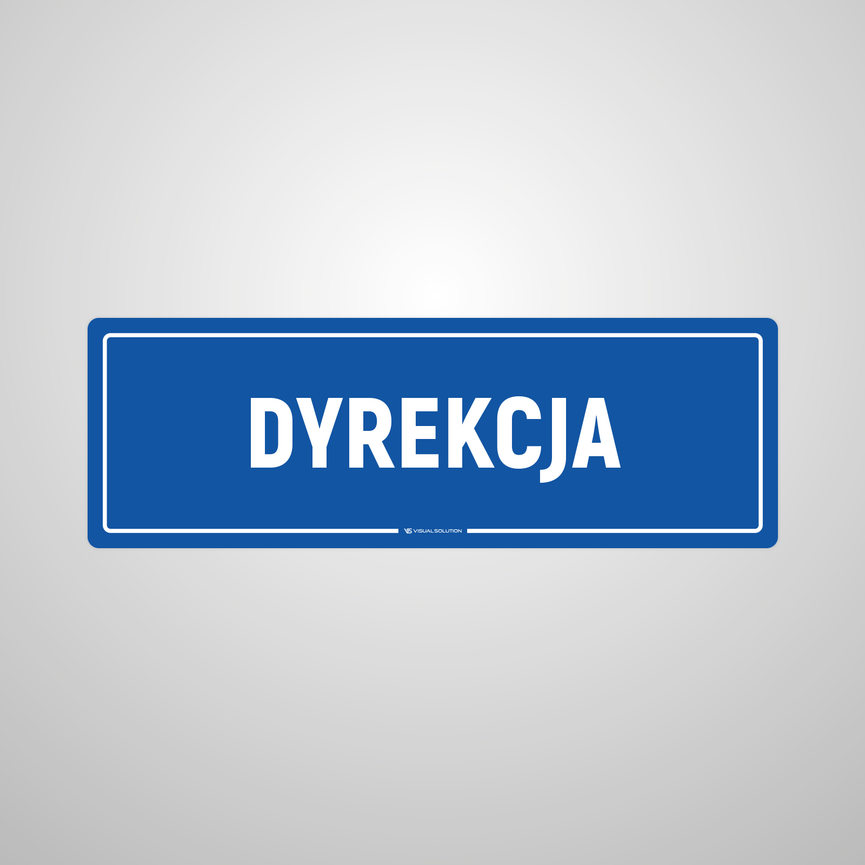 Naklejka na Drzwi: Dyrekcja