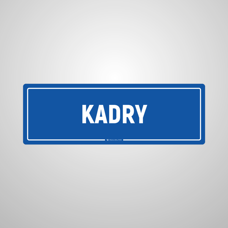 Naklejka na Drzwi: Kadry