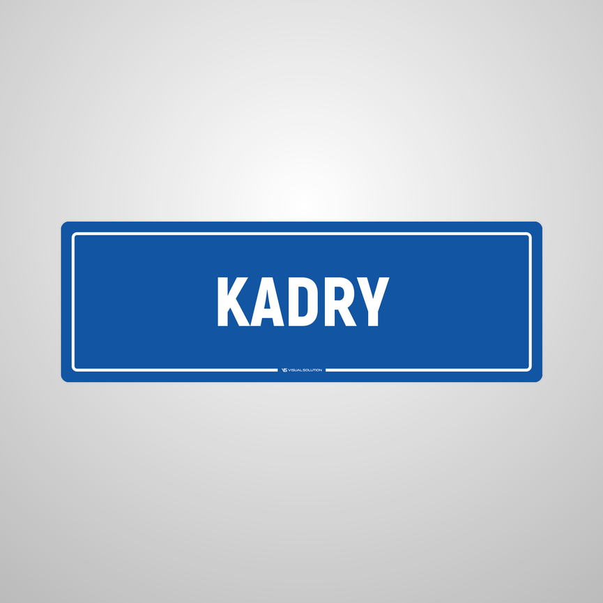 Naklejka na Drzwi: Kadry