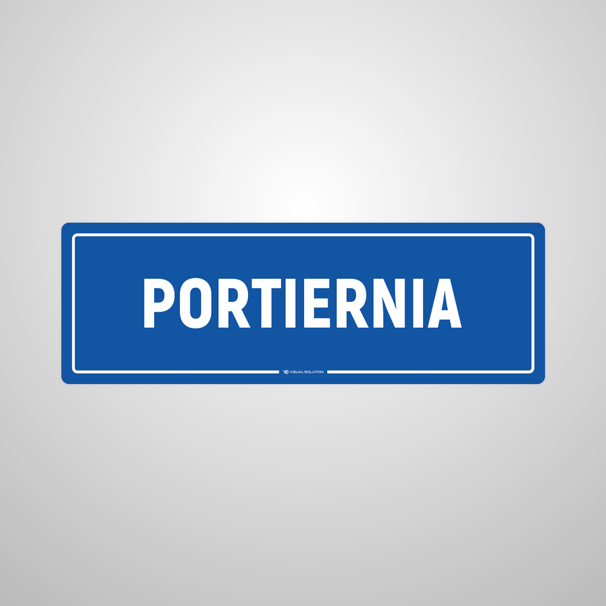 Naklejka na Drzwi: Portiernia