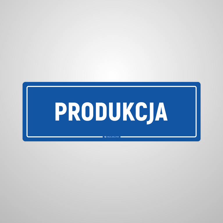 Naklejka na Drzwi: Produkcja – 5szt