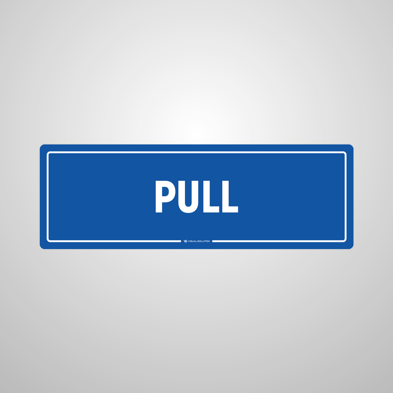 Naklejka na Drzwi: Pull – 5szt