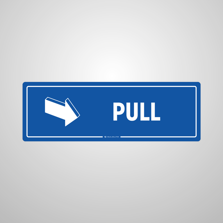 Naklejka na Drzwi: Pull – 10szt