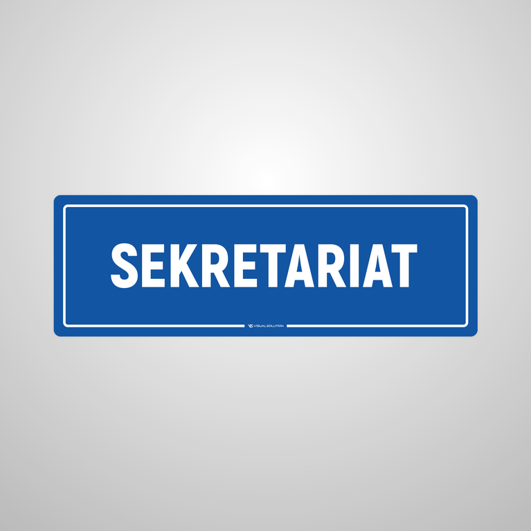 Naklejka na Drzwi: Sekretariat – 10szt