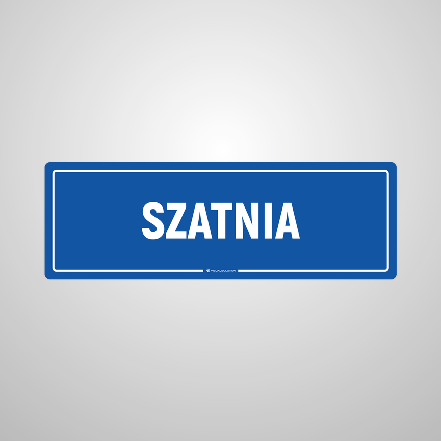 Naklejka na Drzwi: Szatnia