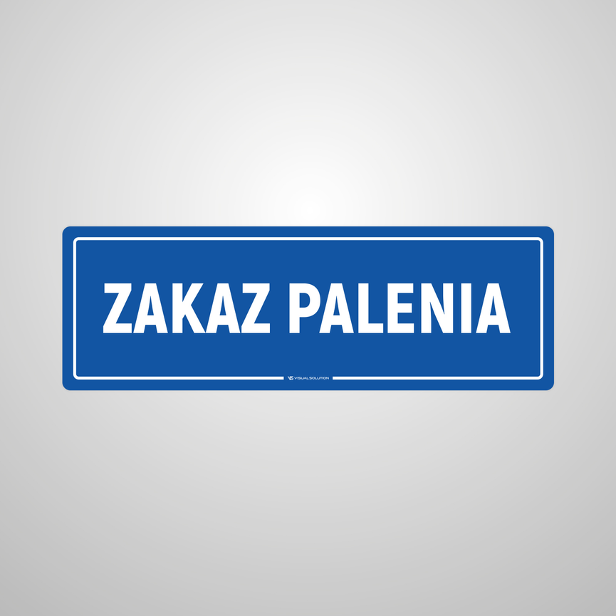 Naklejka na Drzwi: Zakaz Palenia – 10szt