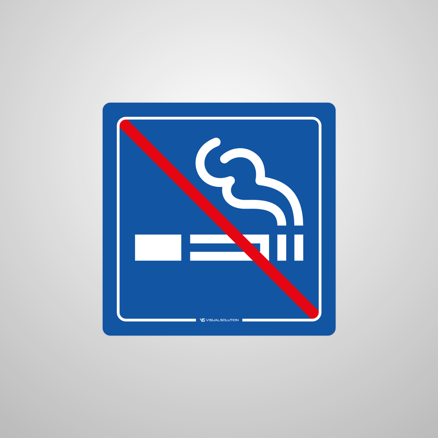Naklejka na Drzwi: Zakaz Palenia – 5szt