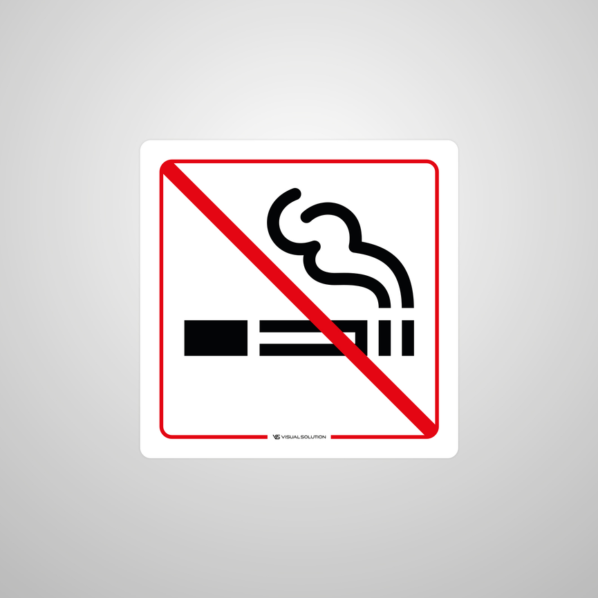 Tabliczka na Drzwi: Zakaz Palenia-5szt