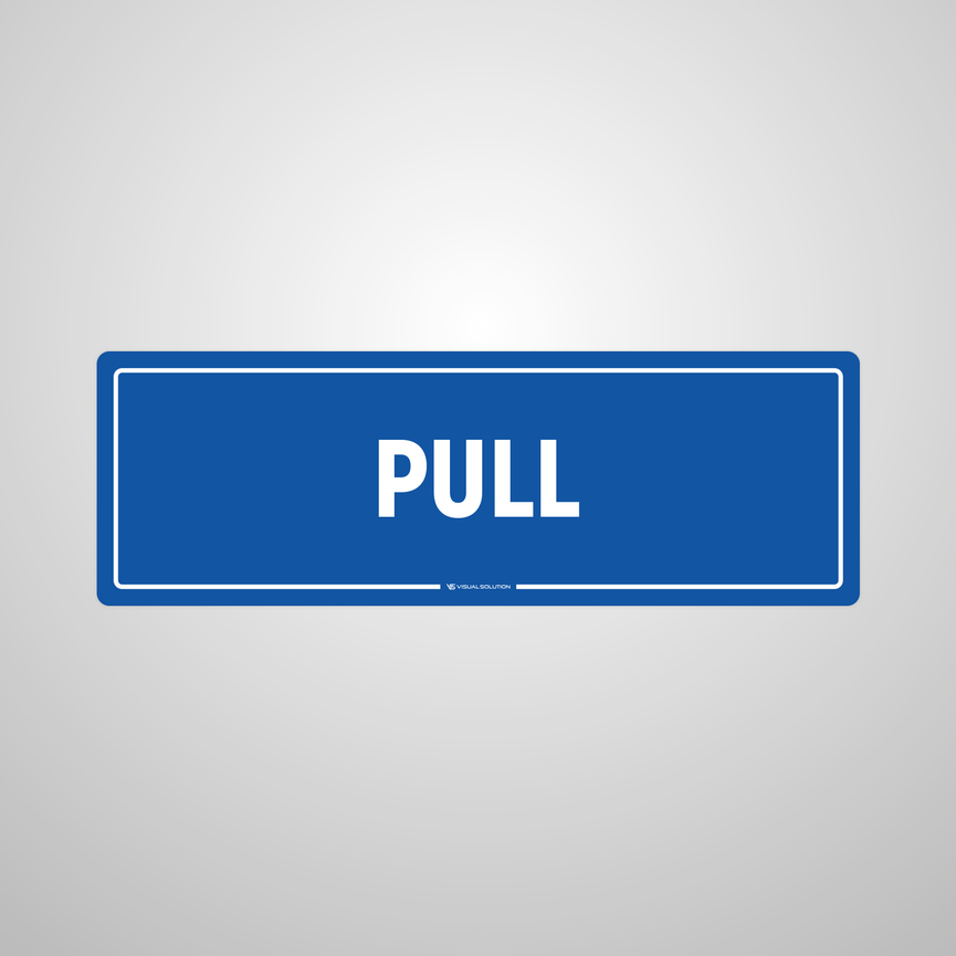Tabliczka informacyjna: Pull