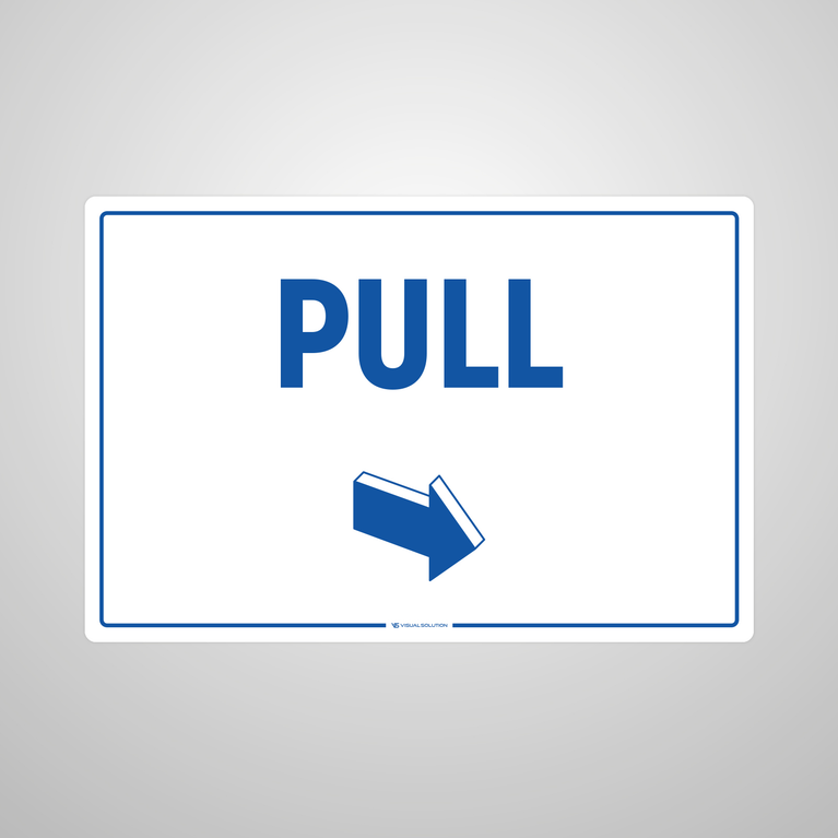 Tabliczka informacyjna: Pull