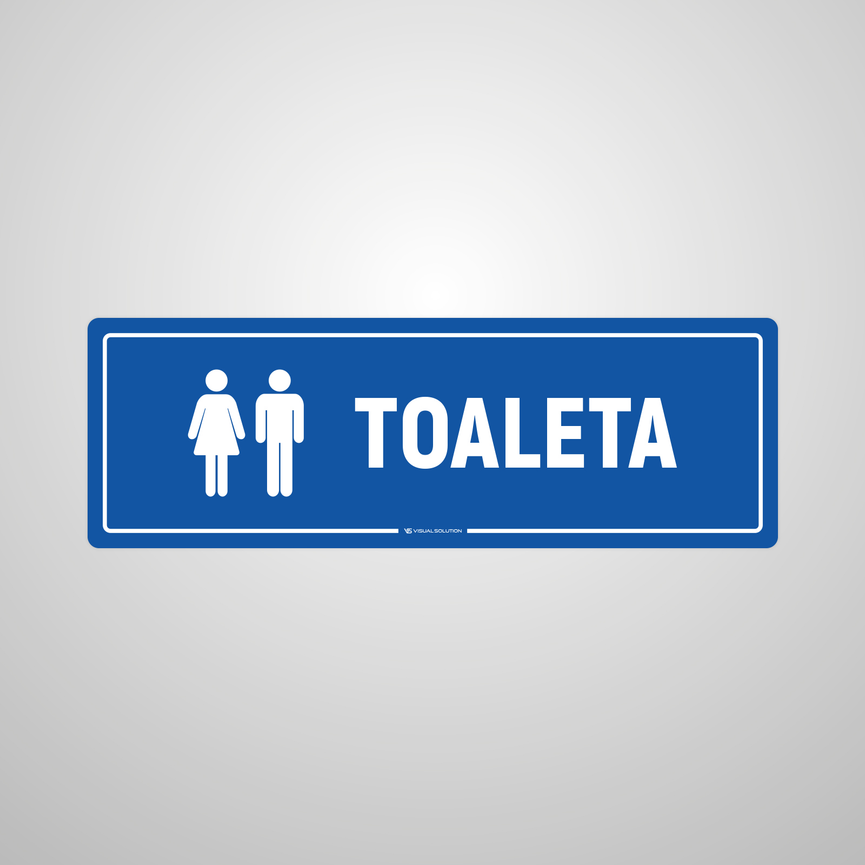 Tabliczka informacyjna: Toaleta