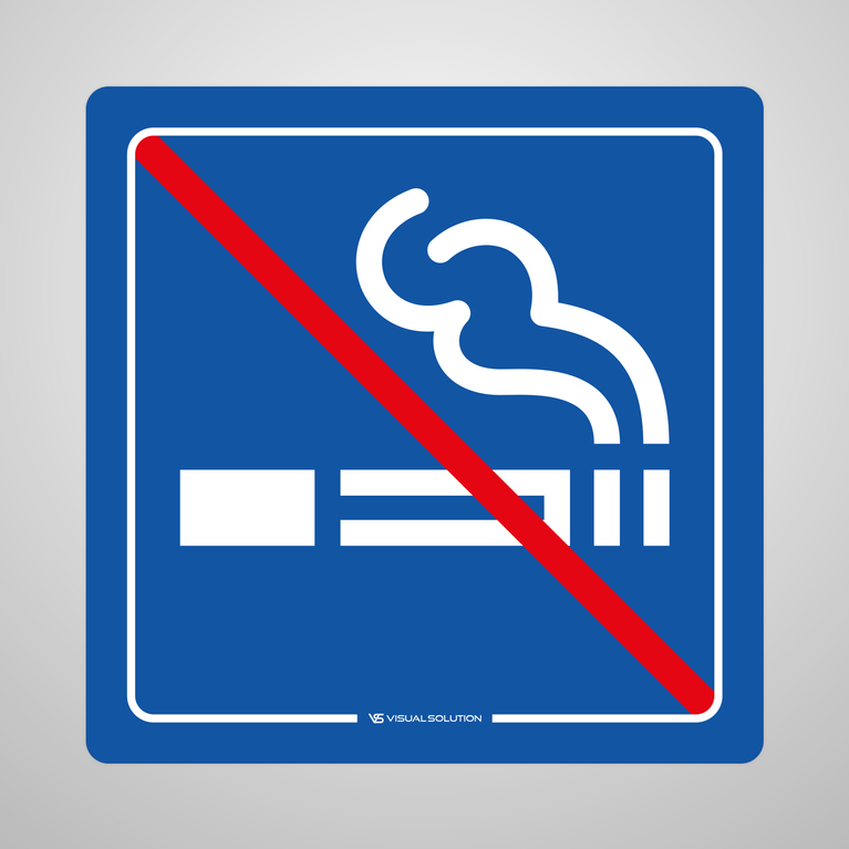 Tabliczka informacyjna: Zakaz Palenia-5szt