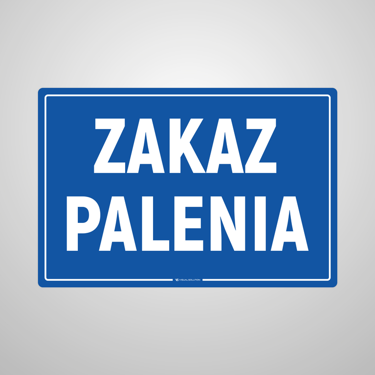 Tabliczka informacyjna: Zakaz Palenia-5szt