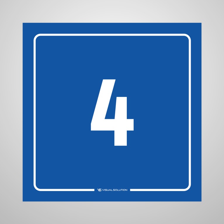 tabliczka informacyjna: numer  4