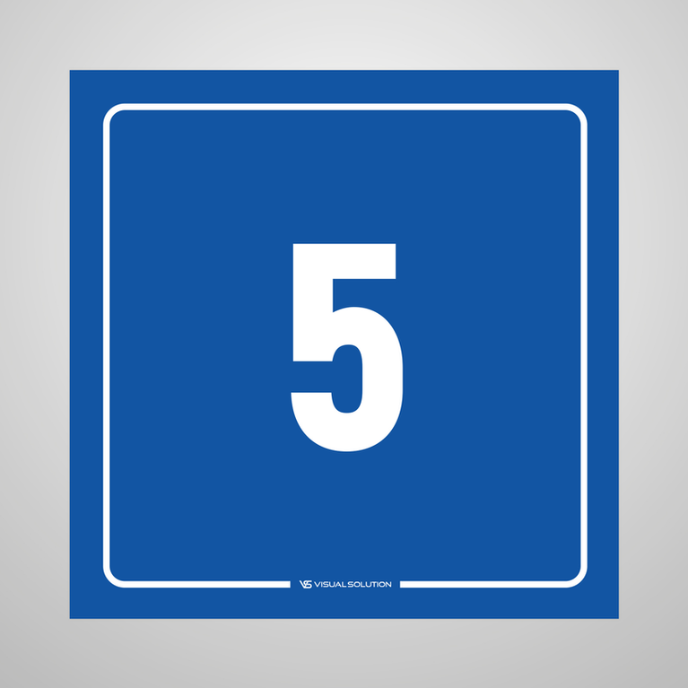 tabliczka informacyjna: numer  5