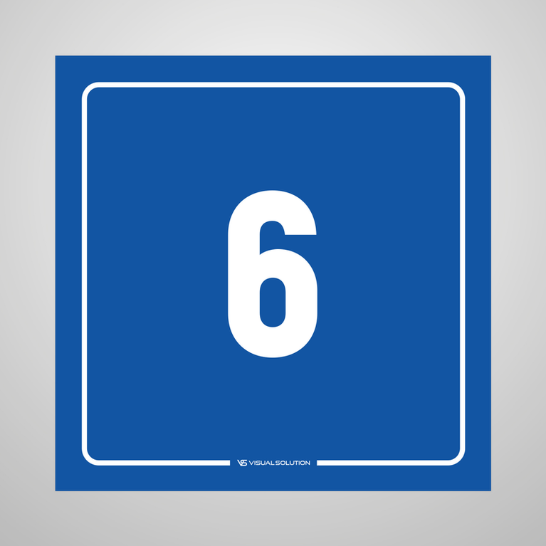 tabliczka informacyjna: numer  6