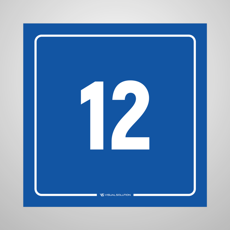 tabliczka informacyjna: numer 12