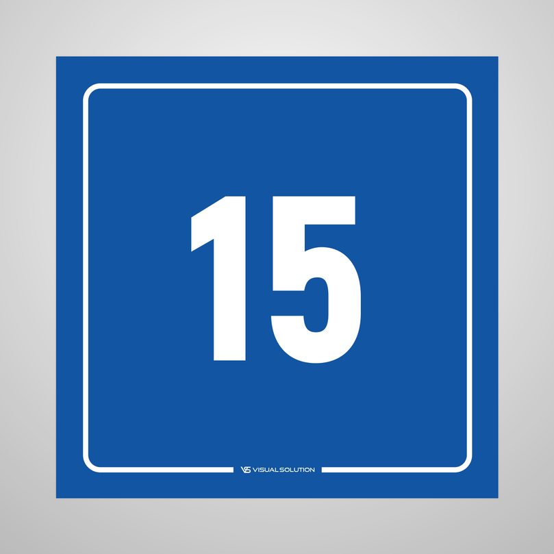 tabliczka informacyjna: numer 15