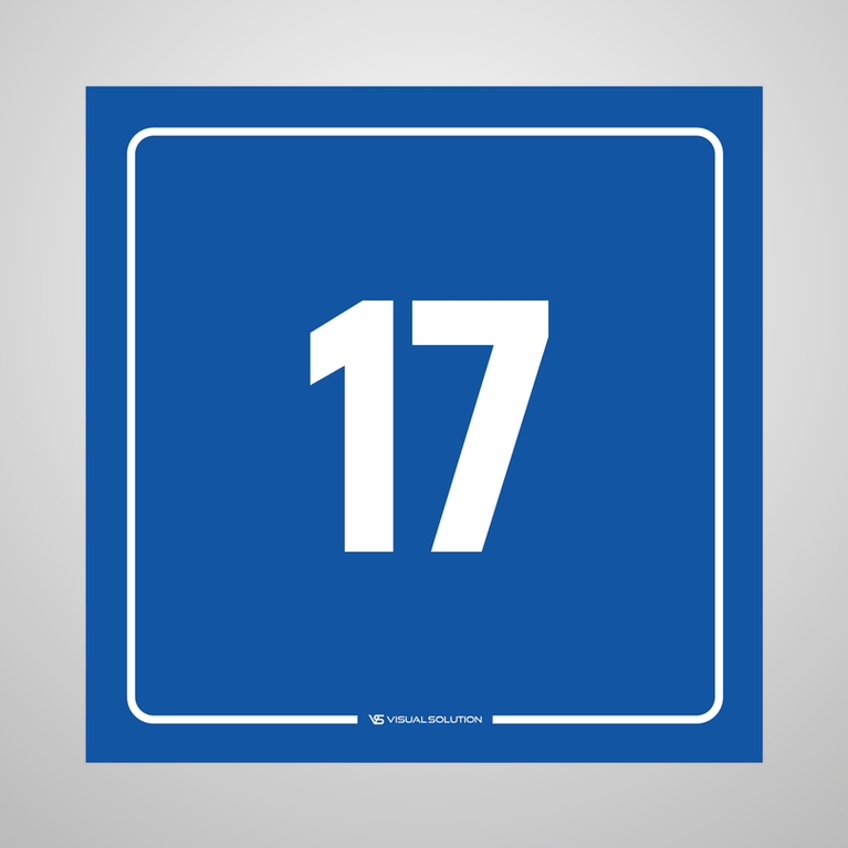 tabliczka informacyjna: numer 17