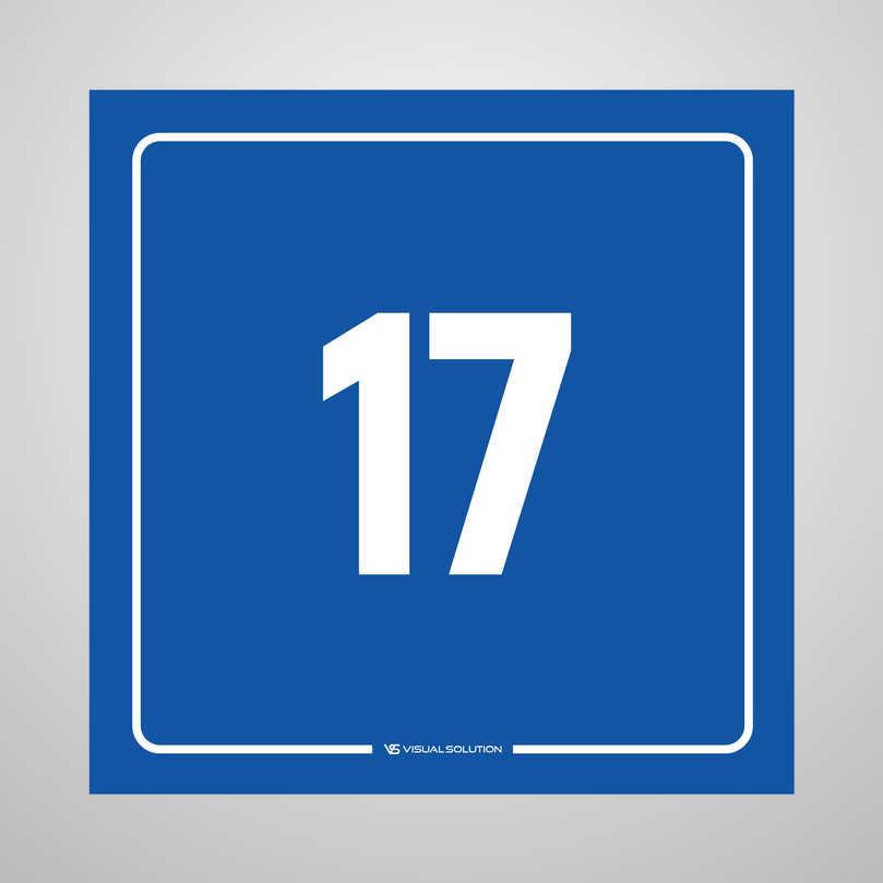 tabliczka informacyjna: numer 17