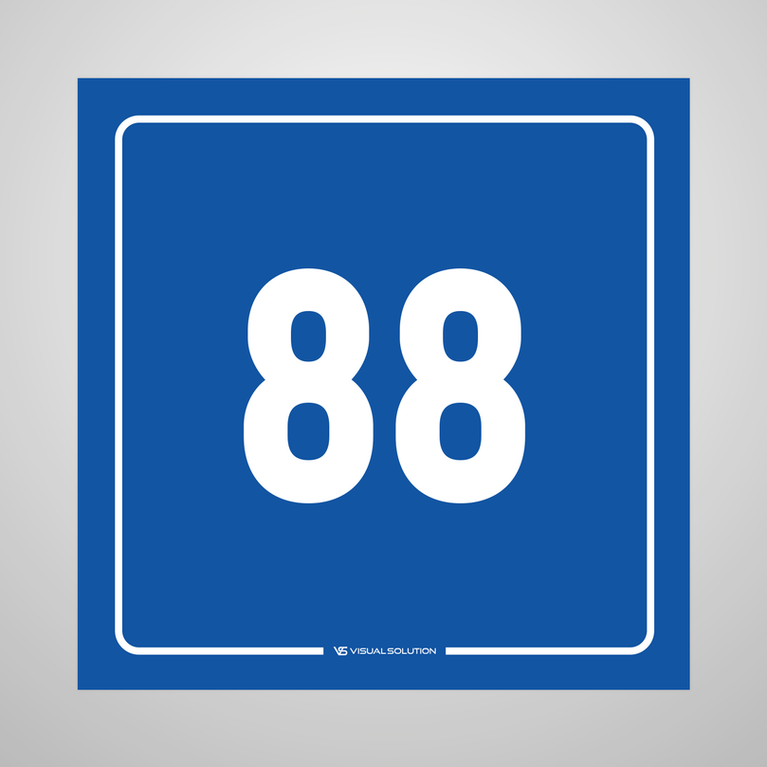 tabliczka informacyjna: numer 89