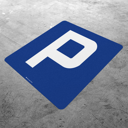 Naklejka Podłogowa BHP: „parking” (D-18)