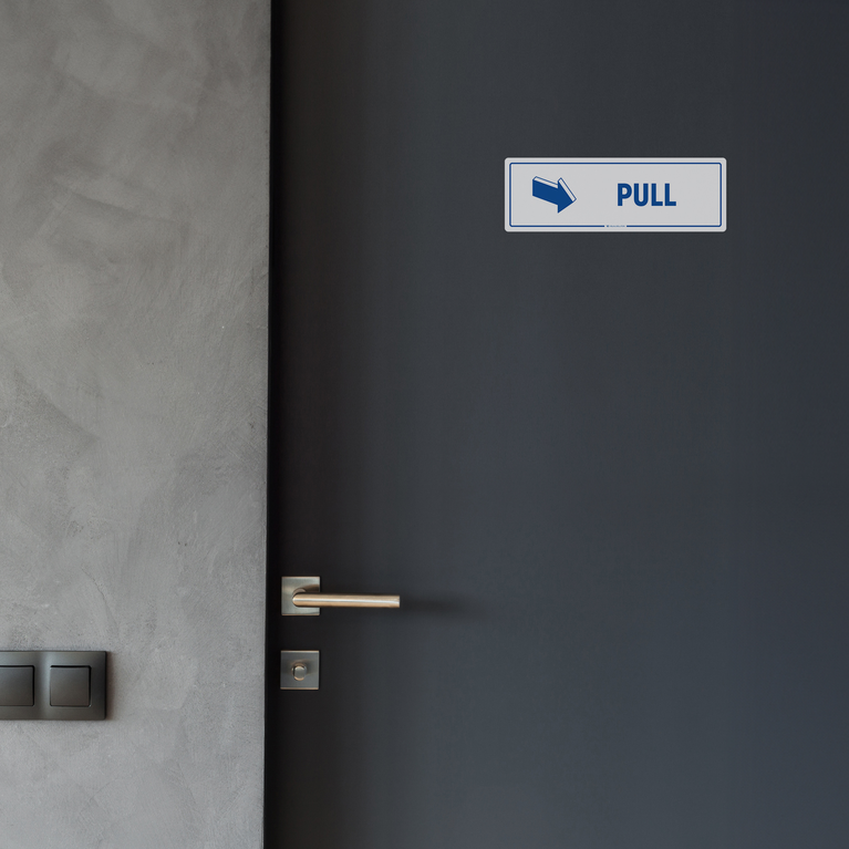 Naklejka na Drzwi: Pull – 5szt