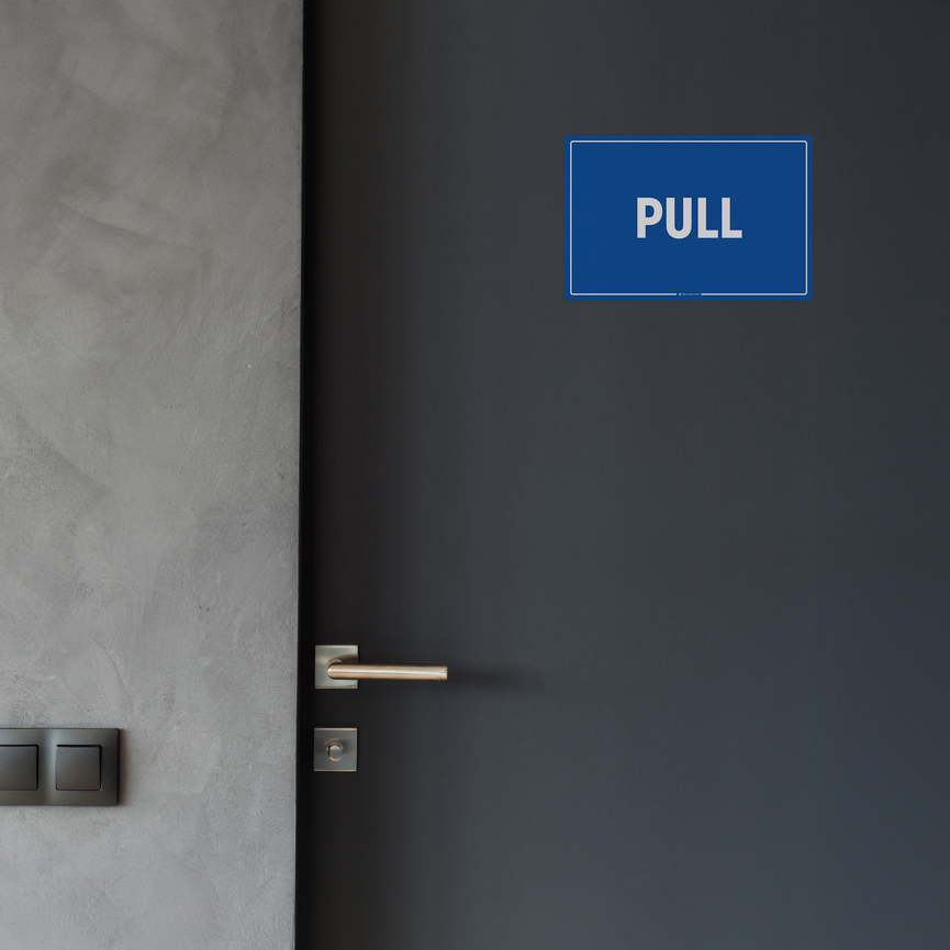 Naklejka na Drzwi: Pull – 5szt