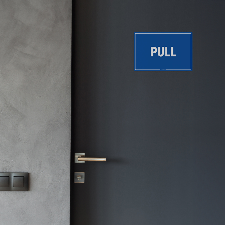 Naklejka na Drzwi: Pull – 10szt