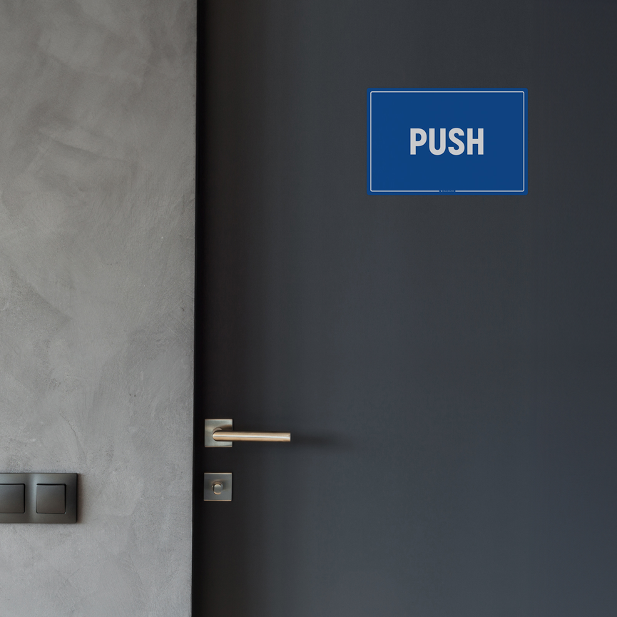 Tabliczka na Drzwi: Push