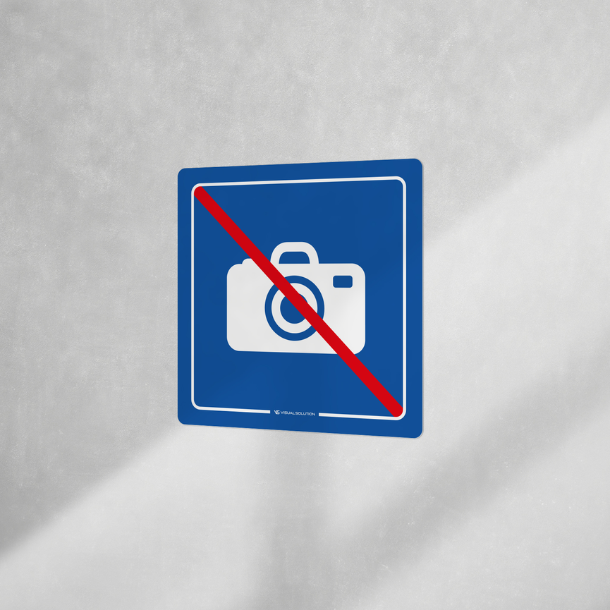 Tabliczka informacyjna: Zakaz Fotografowania
