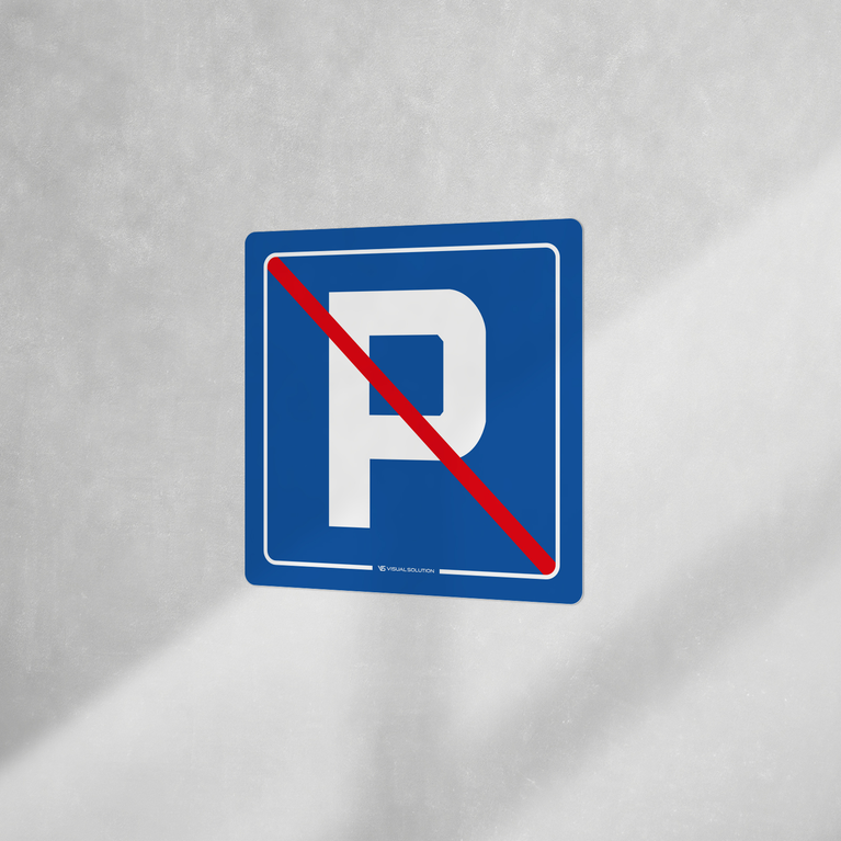 Naklejka informacyjna: Zakaz Parkowania