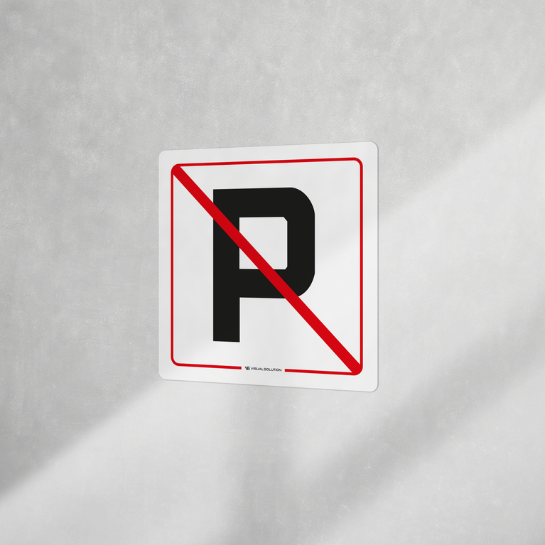Naklejka informacyjna: Zakaz Parkowania