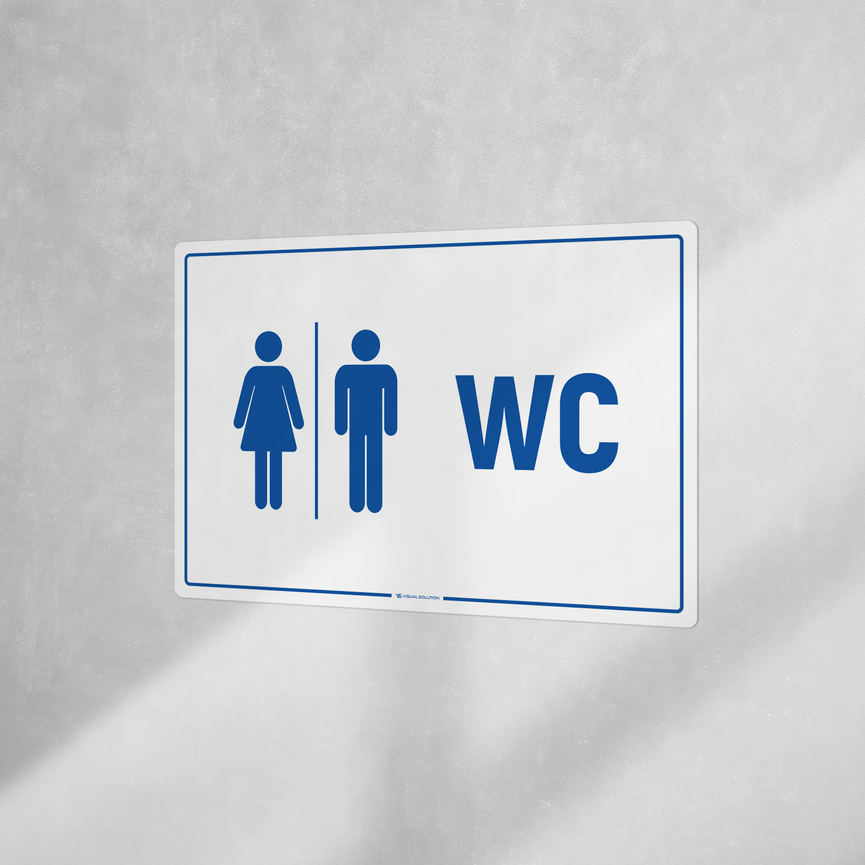 Tabliczka informacyjna: WC