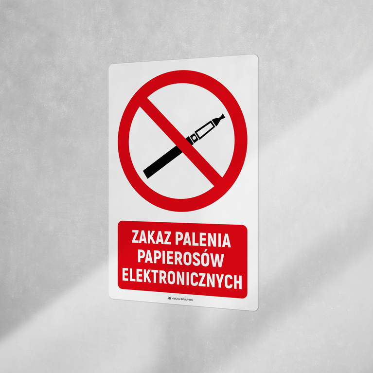 Tabliczka informacyjna: Zakaz Palenia-5szt