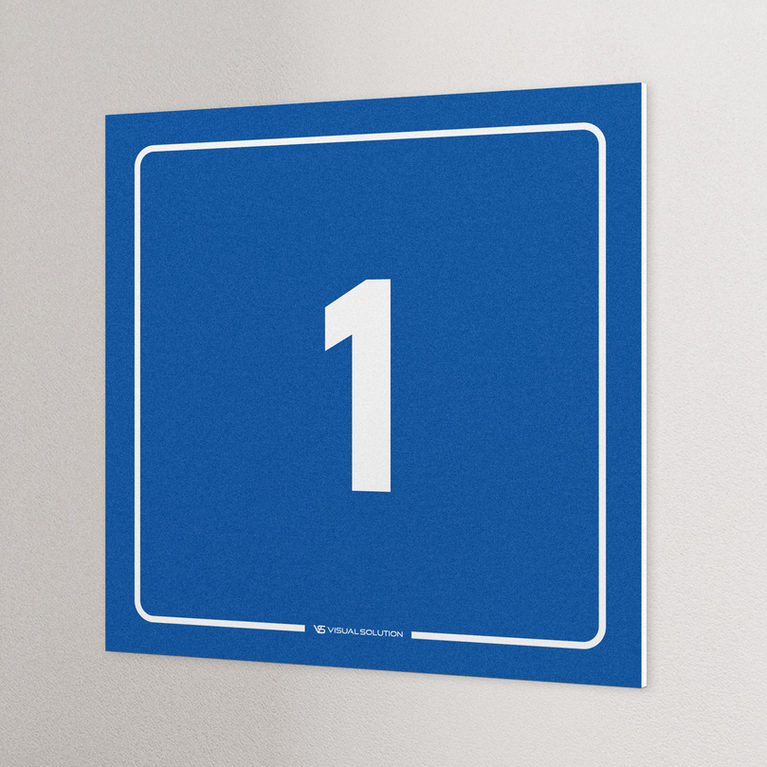 tabliczka informacyjna: numer  1