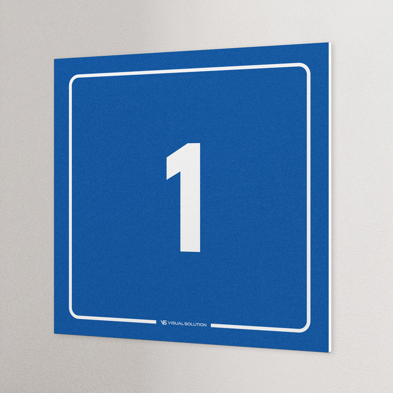 tabliczka informacyjna: numer  1