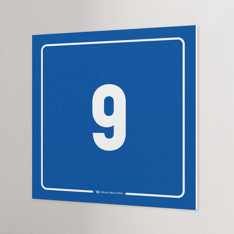 tabliczka informacyjna: numer  9