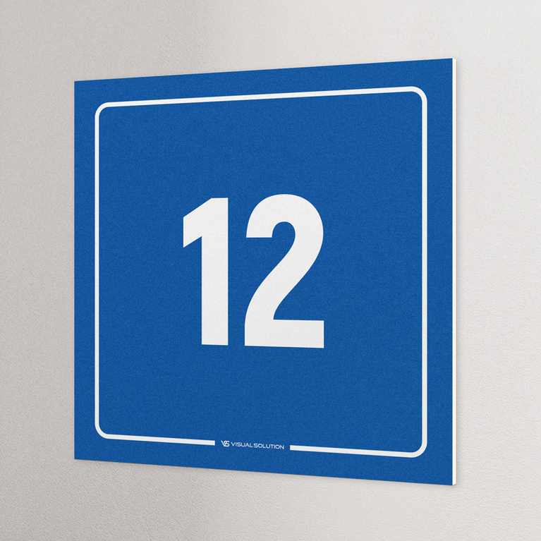 tabliczka informacyjna: numer 12