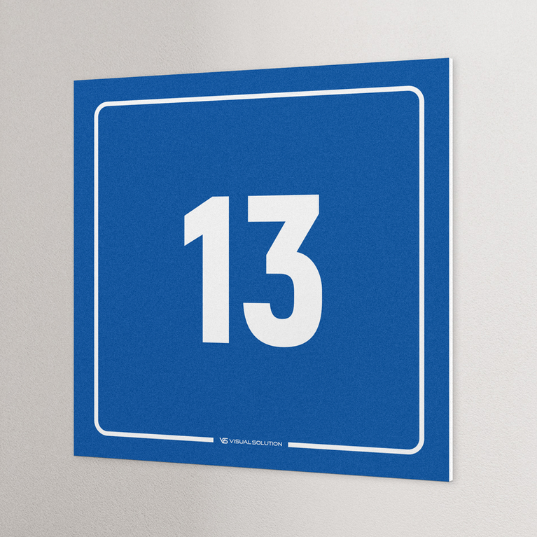 tabliczka informacyjna: numer 13
