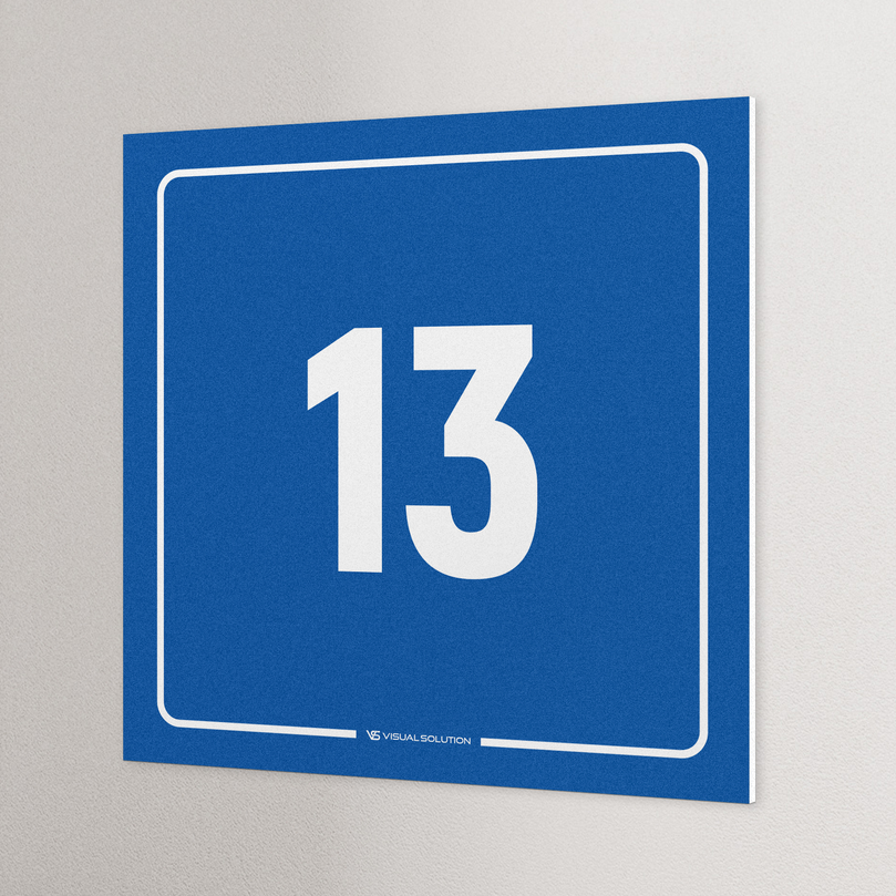 tabliczka informacyjna: numer 13