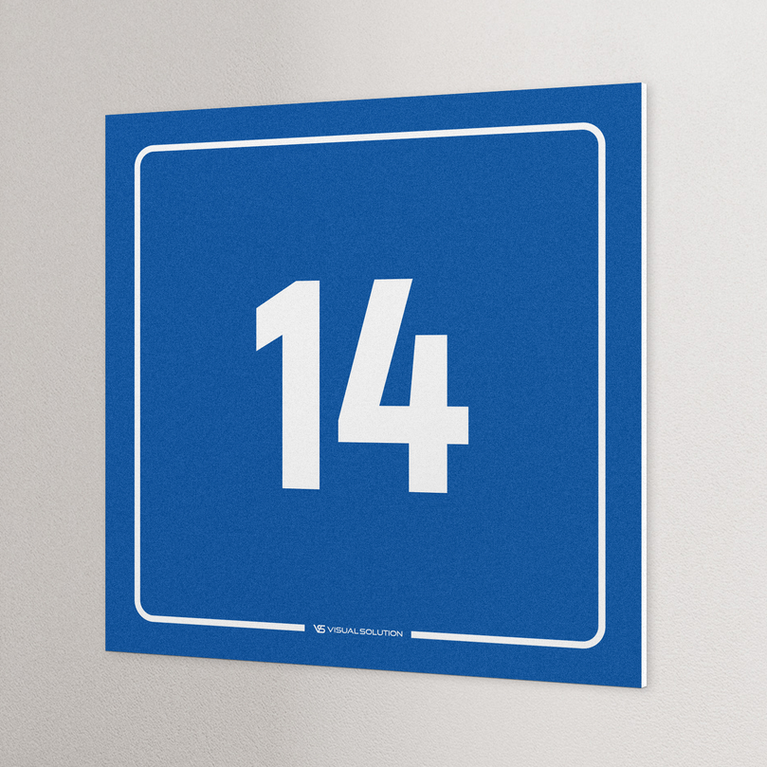 tabliczka informacyjna: numer 14
