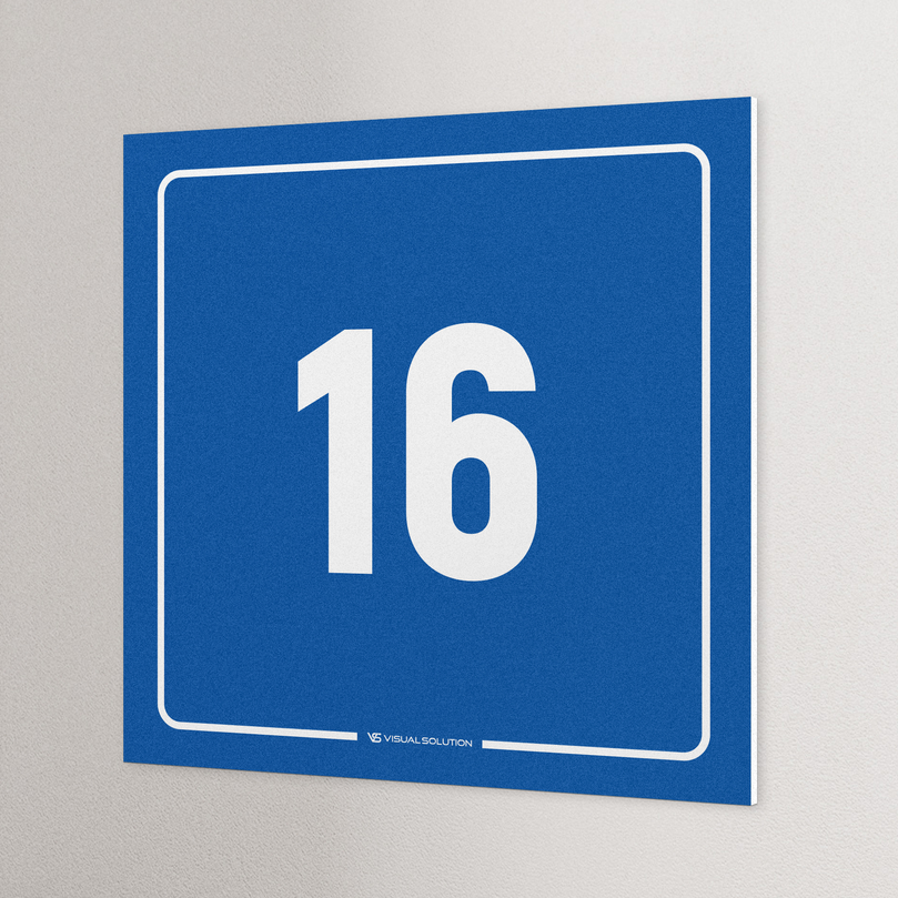 tabliczka informacyjna: numer 16